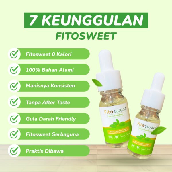 Bundling FitoZlim 12 Sachet + FitoSweet 10ml – Paket Fiber Drink Diet Tanpa Mules & Pemanis Alami - Gambar 20