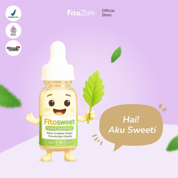 Bundling FitoZlim 12 Sachet + FitoSweet 10ml – Paket Fiber Drink Diet Tanpa Mules & Pemanis Alami - Gambar 14