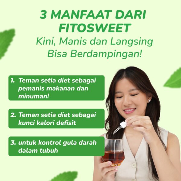 Bundling FitoZlim 12 Sachet + FitoSweet 10ml – Paket Fiber Drink Diet Tanpa Mules & Pemanis Alami - Gambar 18