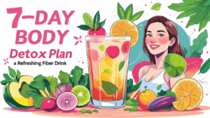 Program detoks tubuh 7 hari bisa dilakukan dengan mudah dan aman jika menggunakan minuman diet tinggi serat yang tepat