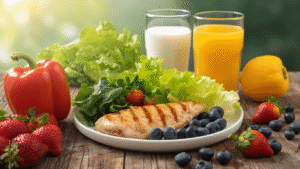 pola diet sehat yang seimbang